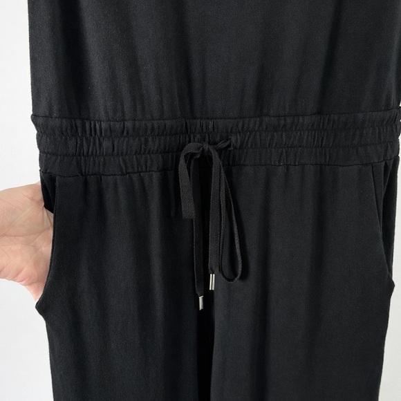 SMASH + TESS Elevate Happy Hour Jumpsuit Black Wide Leg Medium - Picture 4 of 10